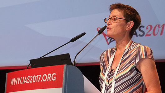 Sue Mavedzenge, en la IAS 2017. Foto: Roger Pebody, aidsmap.com